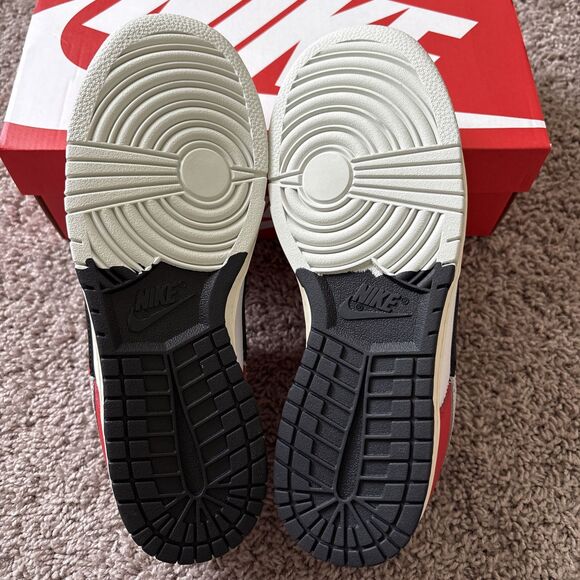 Nike Dunk Low Retro DZ2536-600 PRM Chicago Split University Red Black Men's 8 - Picture 8 of 8